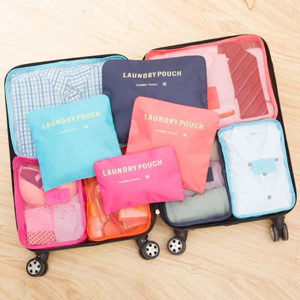 storage bags tailup 6pcs/set travel bag high capacity clothes tidy pouch luggage organizer portable container waterproof case
storage bags tailup 6pcs/set travel bag high capacity clothes tidy pouch luggage organizer portable container waterproof case
