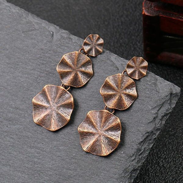 dangle & chandelier unique design geometric stud earring for women long vintage lotus leaf alloy female exaggerated creative accessories, Silver
dangle & chandelier unique design geometric stud earring for women long vintage lotus leaf alloy female exaggerated creative accessories, Silver