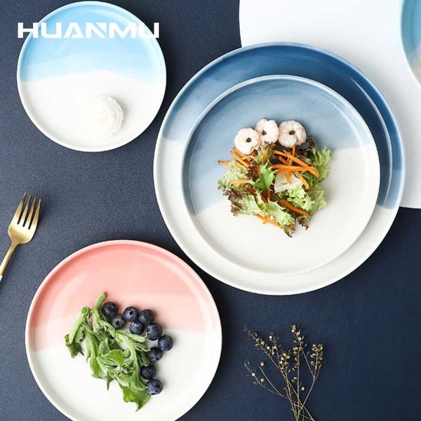 dishes & plates creative gradient nordic ceramic plate western steak pasta dish home el tableware
dishes & plates creative gradient nordic ceramic plate western steak pasta dish home el tableware