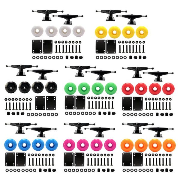 skateboard trucks wheels 52mm abec 9 bearings pads hardware screws bolts parts accessories kit skateboarding
skateboard trucks wheels 52mm abec 9 bearings pads hardware screws bolts parts accessories kit skateboarding