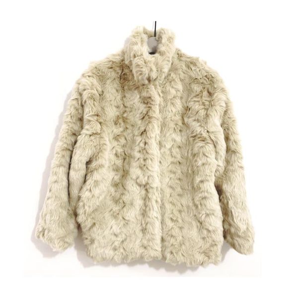 women's fur & faux 2021 winter european lamb circle street patting fluffy loose fan in long coat female fashion women, Black
women's fur & faux 2021 winter european lamb circle street patting fluffy loose fan in long coat female fashion women, Black