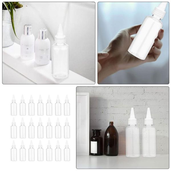 storage bottles & jars 25pcs 120ml transparent bottle dispenser with pointed mouth for home travel
storage bottles & jars 25pcs 120ml transparent bottle dispenser with pointed mouth for home travel