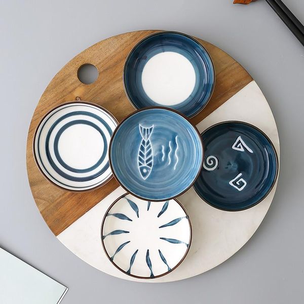 dishes & plates japanese ceramic hand-painted soy sauce dish dipping vinegar seasoning small round underglaze snack plate
dishes & plates japanese ceramic hand-painted soy sauce dish dipping vinegar seasoning small round underglaze snack plate