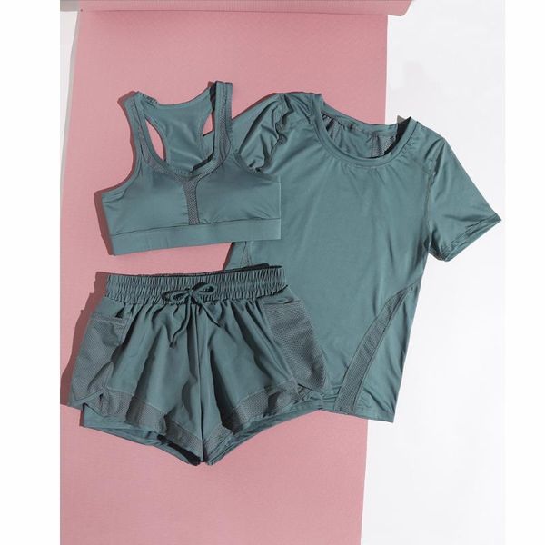 yoga outfit 2/3pcs contrast fishnet drawstring sports set women shorts fitness clothing sportswear female workout tracksuit
yoga outfit 2/3pcs contrast fishnet drawstring sports set women shorts fitness clothing sportswear female workout tracksuit