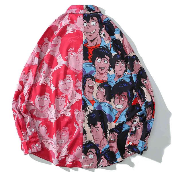 polos long sleeve oversized harajuku streetwear hawaiian shirt patchwork autumn casual hip hop clothes nzis, White;black
polos long sleeve oversized harajuku streetwear hawaiian shirt patchwork autumn casual hip hop clothes nzis, White;black