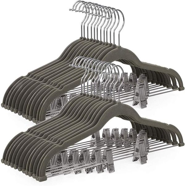 hangers & racks velvet skirt - pack of 1 with clips ultra thin non slip pants space saving clothes hange
hangers & racks velvet skirt - pack of 1 with clips ultra thin non slip pants space saving clothes hange