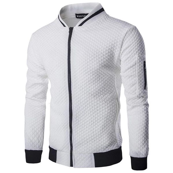 spring and autumn casual solid color windbreaker jacket fashion slim bomber quality men's baseball jackets, Black;brown
spring and autumn casual solid color windbreaker jacket fashion slim bomber quality men's baseball jackets, Black;brown
