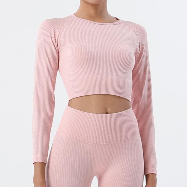 yoga outfit long sleeve gym crop sports women seamless t-shirts fitness sport active wear workout athletic shirt
yoga outfit long sleeve gym crop sports women seamless t-shirts fitness sport active wear workout athletic shirt
