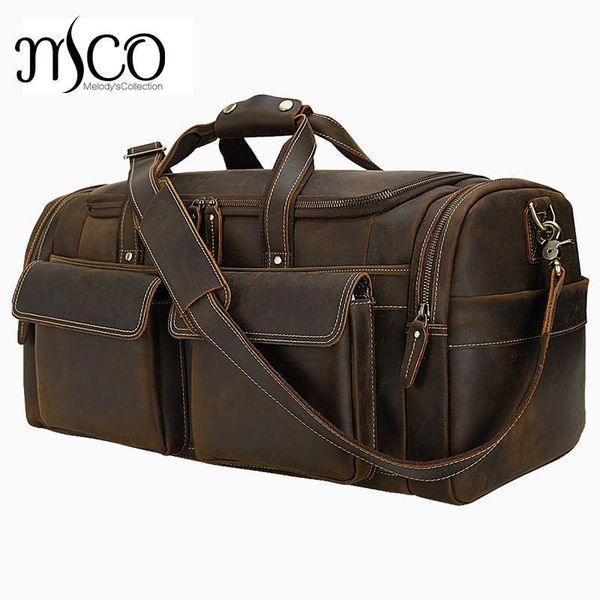 duffel bags design genuine leather travel bag crazy horse duffle of male man's travelling luggage business
duffel bags design genuine leather travel bag crazy horse duffle of male man's travelling luggage business