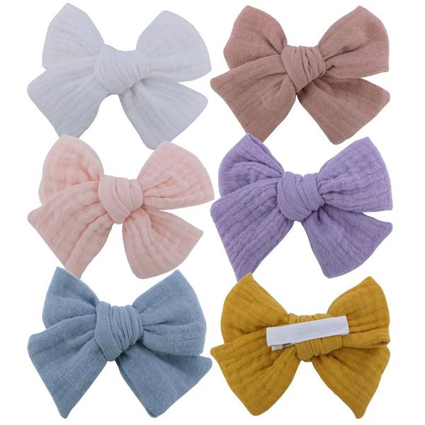 original cotton gauze hair bow fully lined clips toddler baby girls kids muslin fabric bows nylon headbands stretchy hairbands accessories, Slivery;white
original cotton gauze hair bow fully lined clips toddler baby girls kids muslin fabric bows nylon headbands stretchy hairbands accessories, Slivery;white
