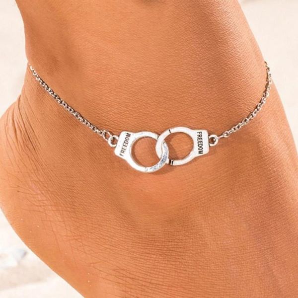 classic design gold silver color handcuffs charm bracelets for ankle trendy bohemian style link chain anklets 5pcs/lot women, Red;blue
classic design gold silver color handcuffs charm bracelets for ankle trendy bohemian style link chain anklets 5pcs/lot women, Red;blue