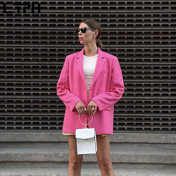 women's suits & blazers ltph office ladies rose red blazer women straight loose long sleeve jackets chic pockets casual lady suit coat, White;black
women's suits & blazers ltph office ladies rose red blazer women straight loose long sleeve jackets chic pockets casual lady suit coat, White;black