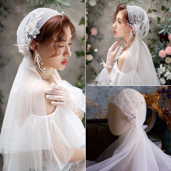 bridal veils white wedding veil crystal tassel pearl flower hair accessories soft, Black
bridal veils white wedding veil crystal tassel pearl flower hair accessories soft, Black