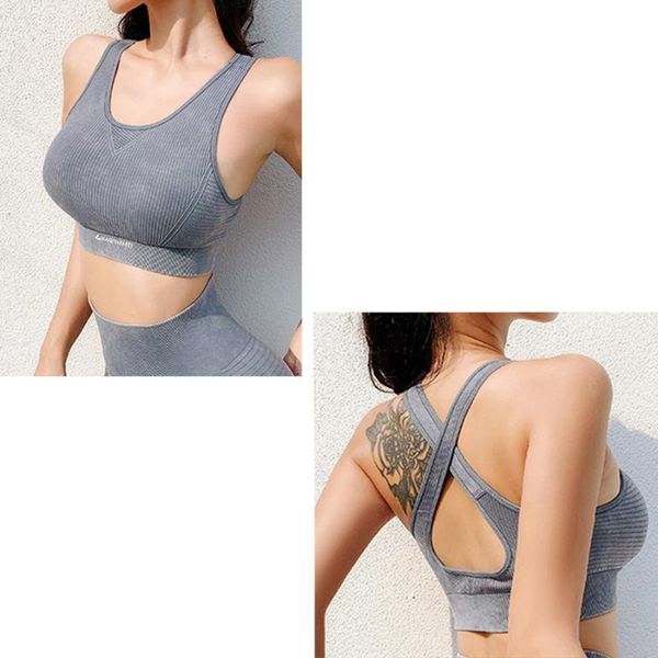 yoga outfit binand sports underwear fitness running training proof bra cross back straps high elastic breathable quick drying
yoga outfit binand sports underwear fitness running training proof bra cross back straps high elastic breathable quick drying