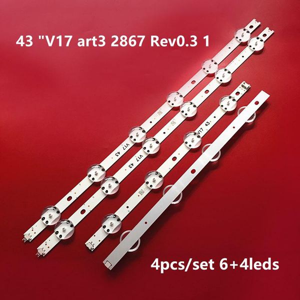 de retroiluminación led 10 lámpara para lg sung wei55v0 e74739 94v-0 43 "v17 art3 2867 tv 43lj614v 43340c 43uj670v 43uj6565 strips
de retroiluminación led 10 lámpara para lg sung wei55v0 e74739 94v-0 43 "v17 art3 2867 tv 43lj614v 43340c 43uj670v 43uj6565 strips