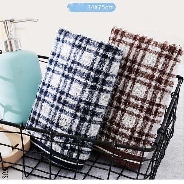 towel 34x75cm gauze pure cotton dark plaid 2 pics of lovers men and women face wash bath household wholesale
towel 34x75cm gauze pure cotton dark plaid 2 pics of lovers men and women face wash bath household wholesale
