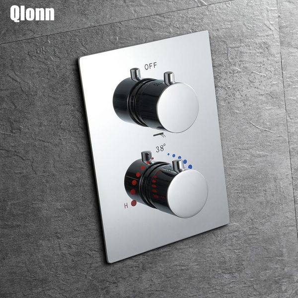 black/chrome bathroom shower controller 3 functions brass thermostatic faucets vertical wall mounted mixer valve sets
black/chrome bathroom shower controller 3 functions brass thermostatic faucets vertical wall mounted mixer valve sets