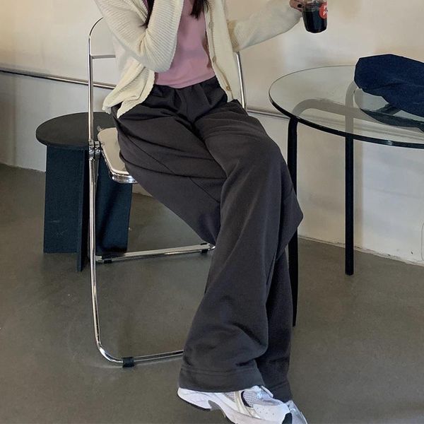 women's pants & capris real s 2021 autumn clothing korean style versatile thin loose break, Black;white
women's pants & capris real s 2021 autumn clothing korean style versatile thin loose break, Black;white