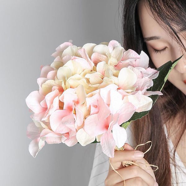 yumai 3 pc/set silk hydrangea artificial bouquet fake flower bridal hydrangeas wedding flowers home party birthday banquet decor decorative
yumai 3 pc/set silk hydrangea artificial bouquet fake flower bridal hydrangeas wedding flowers home party birthday banquet decor decorative
