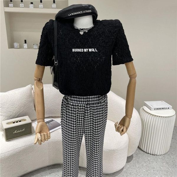 women's spring summer 2021 niche design letter print round neck pullover simple and versatile short sleeve t-shirt, White
women's spring summer 2021 niche design letter print round neck pullover simple and versatile short sleeve t-shirt, White