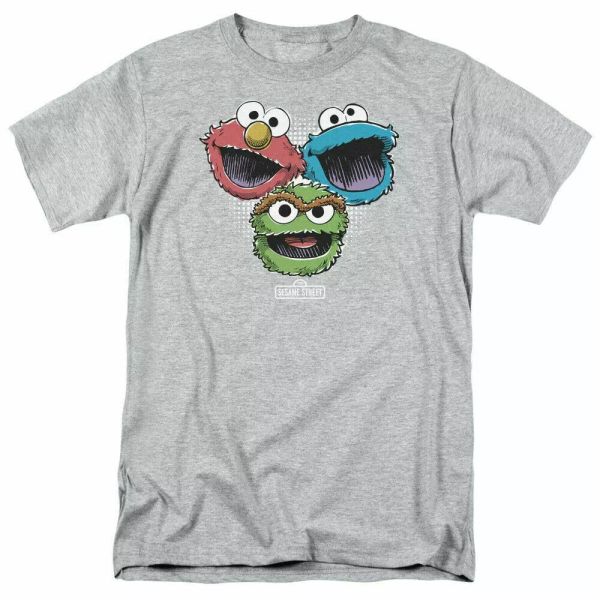 sesame street halftone heads t shirt mens licensed classic oscar elmo sport gray, White;black
sesame street halftone heads t shirt mens licensed classic oscar elmo sport gray, White;black