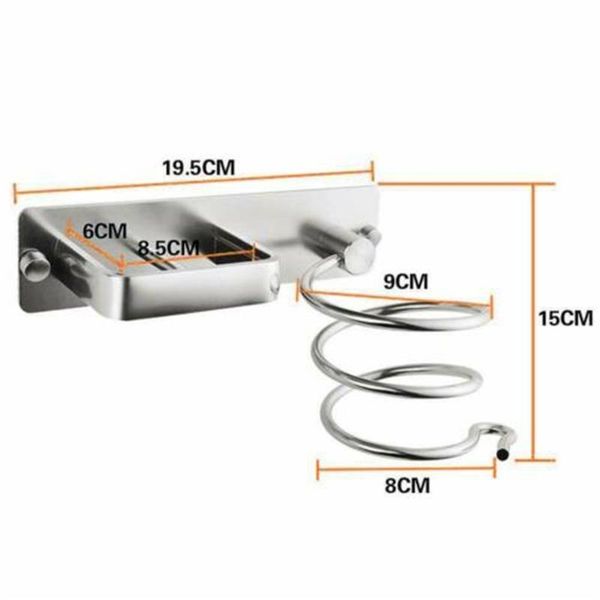 wall mounted hair dryer holder sliver metal bathroom shelf cupboard straighteners storage stand rack hanger#lr3 clothing & ward
wall mounted hair dryer holder sliver metal bathroom shelf cupboard straighteners storage stand rack hanger#lr3 clothing & ward