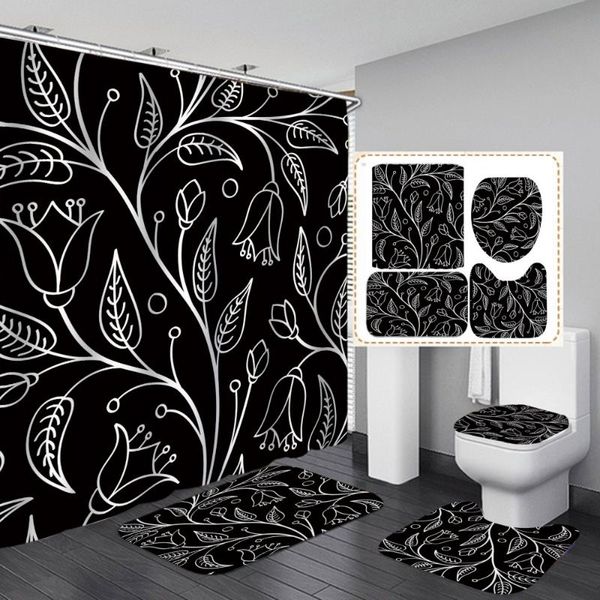 shower curtains black white leaf pattern curtain fashion with non slip rug mat waterproof polyester home decor 180x180cm bathroom
shower curtains black white leaf pattern curtain fashion with non slip rug mat waterproof polyester home decor 180x180cm bathroom