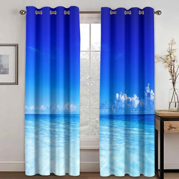 curtain & drapes blue sea white clouds modern minimalist pattern blackout set, suitable for home curtains in the living room and bedroom
curtain & drapes blue sea white clouds modern minimalist pattern blackout set, suitable for home curtains in the living room and bedroom