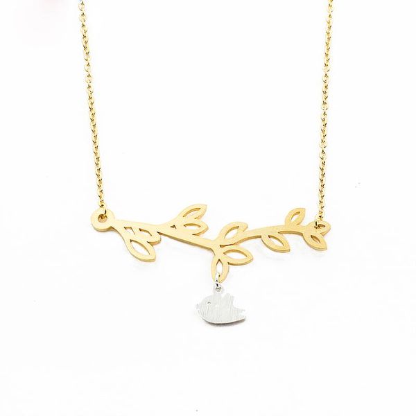 pendant necklaces stainless steel animal love bird for women natural branch neck collars friend gift jewelry bijoux bff, Silver
pendant necklaces stainless steel animal love bird for women natural branch neck collars friend gift jewelry bijoux bff, Silver