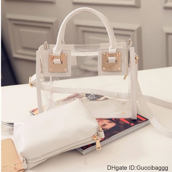 hbp designers 2pcs/set transparent handbag women bag set clear pvc jelly bags girls handle bags totes beach shoulder composite crossbody
hbp designers 2pcs/set transparent handbag women bag set clear pvc jelly bags girls handle bags totes beach shoulder composite crossbody
