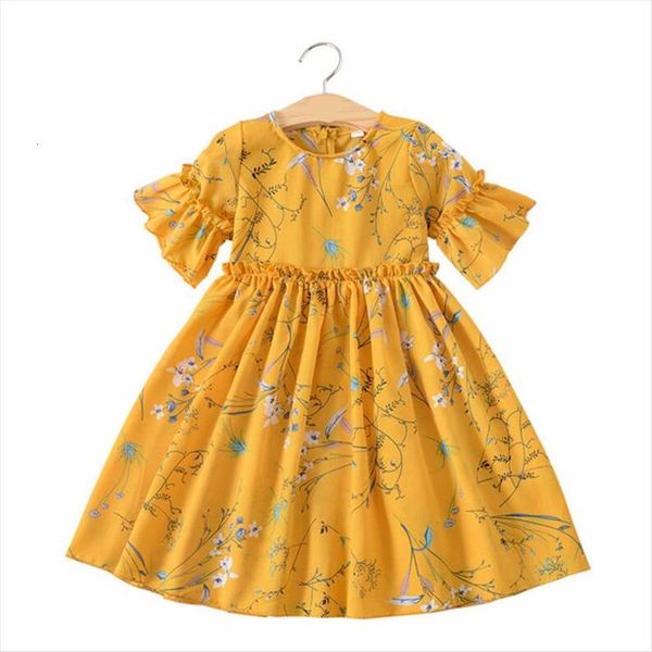 3 10 years baby girls girl dress chiffon flare sleeve princess floral print kids dresses for summer children clothes with, Red;yellow
3 10 years baby girls girl dress chiffon flare sleeve princess floral print kids dresses for summer children clothes with, Red;yellow