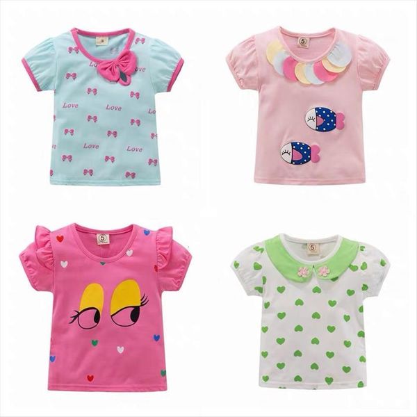 girls t shirt summer baby short sleeved female dress little girl half western style, Blue
girls t shirt summer baby short sleeved female dress little girl half western style, Blue