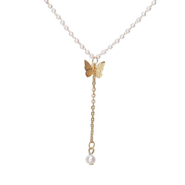 pendant necklaces imitation pearls beaded clavicle chain necklace for women vintage butterfly trendy collar jewelry gifts, Silver
pendant necklaces imitation pearls beaded clavicle chain necklace for women vintage butterfly trendy collar jewelry gifts, Silver