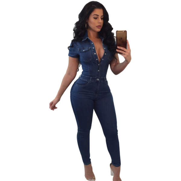 women's jumpsuits & rompers plus big jumpsuit spring and autumn jeans fashion slim single-breasted casual women, Black;white
women's jumpsuits & rompers plus big jumpsuit spring and autumn jeans fashion slim single-breasted casual women, Black;white