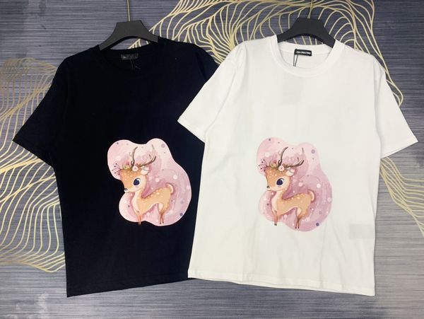 high-quality fashion t-shirt cute cartoon pattern printing ladies t-shirt trendy casual all-match breathable short-sleeved bl185, White
high-quality fashion t-shirt cute cartoon pattern printing ladies t-shirt trendy casual all-match breathable short-sleeved bl185, White