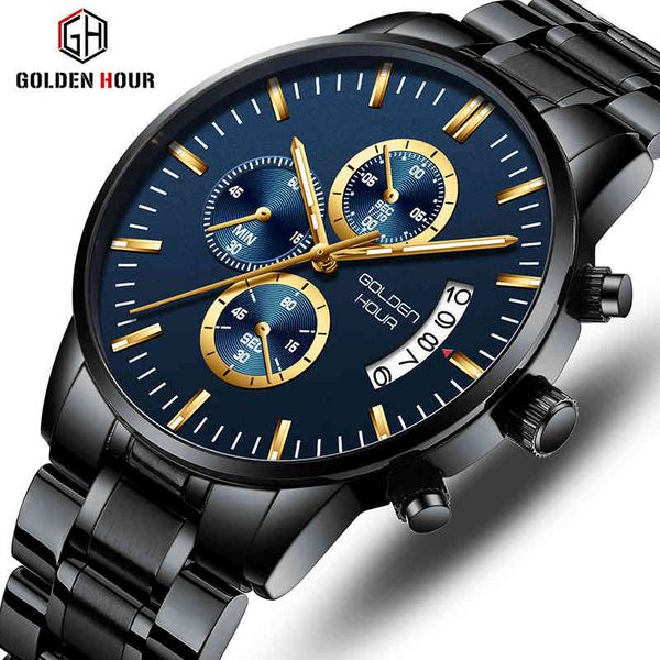 goldenhour men watches brand luxury fashion business quartz mens watch waterproof sports mens wristwatch relogio masculino 210517, Slivery;brown
goldenhour men watches brand luxury fashion business quartz mens watch waterproof sports mens wristwatch relogio masculino 210517, Slivery;brown