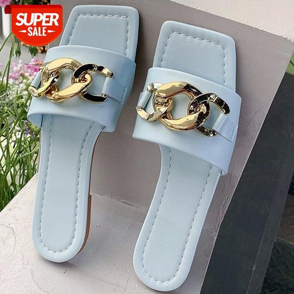 women slippers summer fashion chain design open toe flat shoes solid color outdoor personality 2021 punk sandals women shoes #vh1u, Black
women slippers summer fashion chain design open toe flat shoes solid color outdoor personality 2021 punk sandals women shoes #vh1u, Black