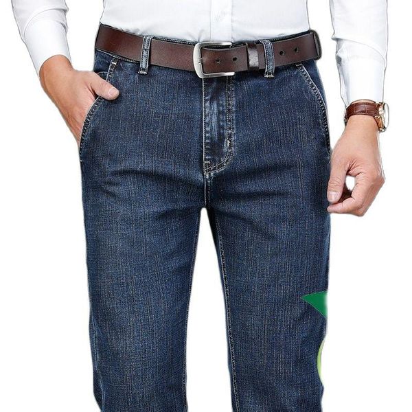men's jeans tencel cotton fall 2021 business casual stretch denim loose straight leg pants for men, Blue
men's jeans tencel cotton fall 2021 business casual stretch denim loose straight leg pants for men, Blue