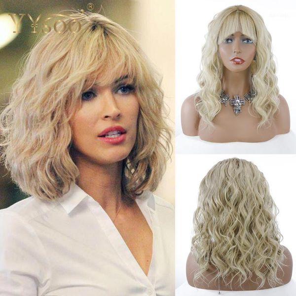 yysoo short blonde lace front synthetic wigs for women 13x4 heat resistant fiber curly with bangs 613 color deep wave wig1, Black
yysoo short blonde lace front synthetic wigs for women 13x4 heat resistant fiber curly with bangs 613 color deep wave wig1, Black