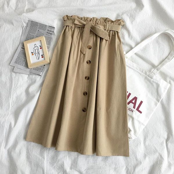 skirts 2021 spring autumn women fashion high waist womens with belt thin elastic a line yy43, Black
skirts 2021 spring autumn women fashion high waist womens with belt thin elastic a line yy43, Black