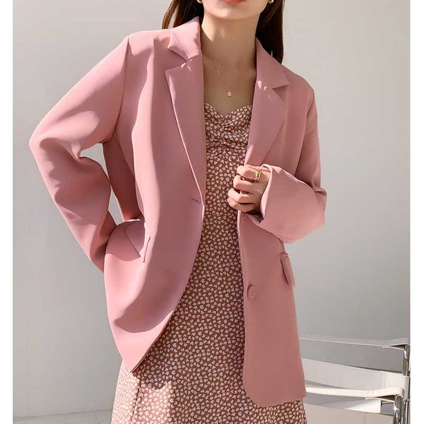 women's jackets 2021 spring jacket suit office ladies lapel solid color long sleeve temperament slim design female coat, Black;brown
women's jackets 2021 spring jacket suit office ladies lapel solid color long sleeve temperament slim design female coat, Black;brown