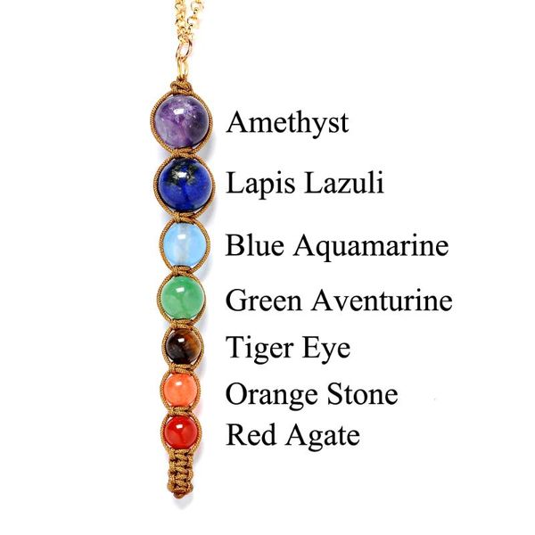 pendant necklaces multicolor lava 7 chakra healing balance beads necklace women & pendants reiki spiritual yoga jewelry, Silver
pendant necklaces multicolor lava 7 chakra healing balance beads necklace women & pendants reiki spiritual yoga jewelry, Silver