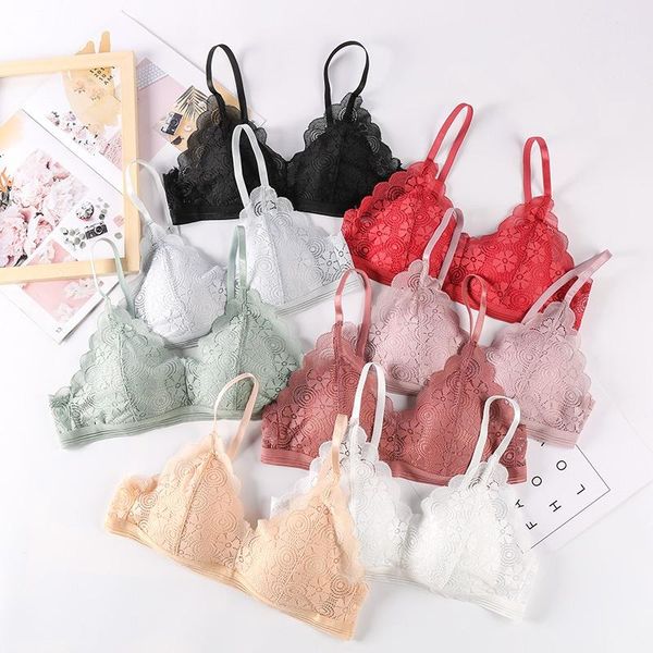 bras adjustable gather no steel ring camisole lace sling beauty back ladies v-neck french style anti-exposure, Red;black
bras adjustable gather no steel ring camisole lace sling beauty back ladies v-neck french style anti-exposure, Red;black