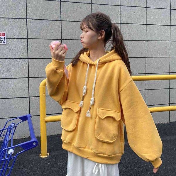 sweater girl in the hoodie hoodies femme harajuku pullovers 2021 female winter feminine style japanese fresh sweatshirt, White;black
sweater girl in the hoodie hoodies femme harajuku pullovers 2021 female winter feminine style japanese fresh sweatshirt, White;black