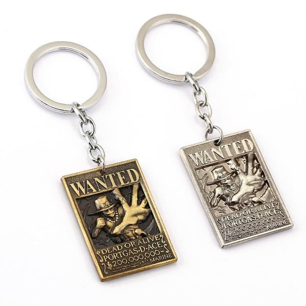 keychains one piece wanted poster key chain ace warrant rings for gift chaveiro car keychain jewelry anime holder souvenir ys11543, Silver
keychains one piece wanted poster key chain ace warrant rings for gift chaveiro car keychain jewelry anime holder souvenir ys11543, Silver