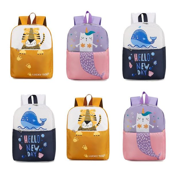 school bags 2021 kindergarten children's schoolbag boys girls cute animal prints breathable burden reduction cartoon zipper backpack
school bags 2021 kindergarten children's schoolbag boys girls cute animal prints breathable burden reduction cartoon zipper backpack
