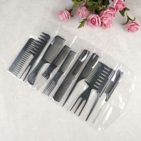 hair brushes 10 pcs brush anti-static comb styling tools for men (black), Silver
hair brushes 10 pcs brush anti-static comb styling tools for men (black), Silver