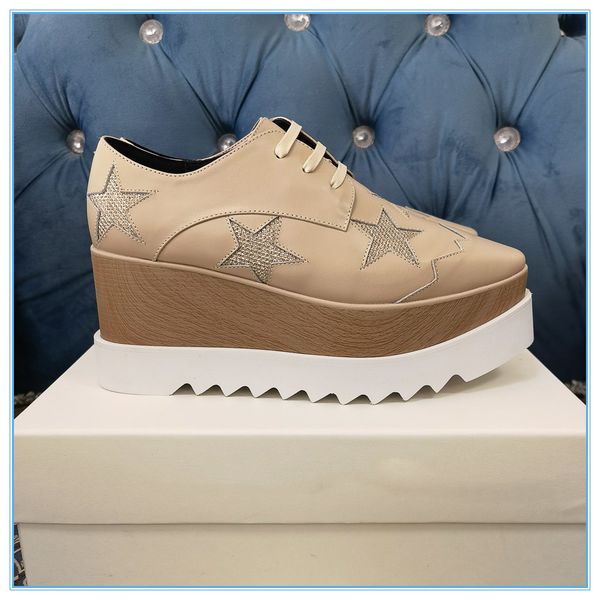 2021ss new arrival fashion women casual shoes luxury designer sneakers thick wedge sole shoes genuine leather women shoes, Black
2021ss new arrival fashion women casual shoes luxury designer sneakers thick wedge sole shoes genuine leather women shoes, Black