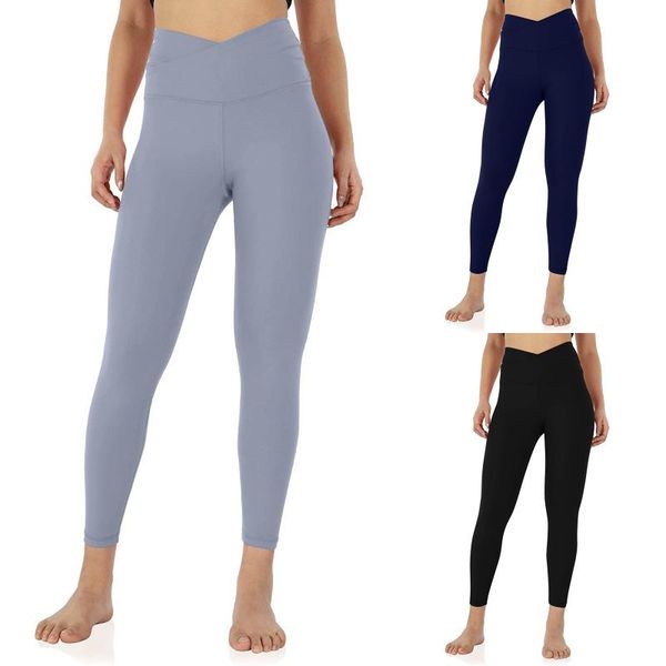 women's leggings cross waist women workout running sport summer leggins tights fitness sports legging femme pantalones de mujer, Black
women's leggings cross waist women workout running sport summer leggins tights fitness sports legging femme pantalones de mujer, Black