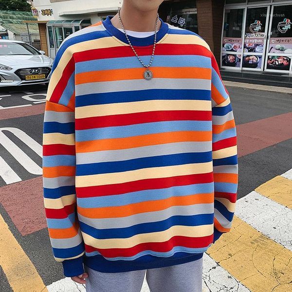 men's hoodies & sweatshirts autumn color striped hoodie fashion casual sweatshirt men streetwear wild loose hip hop pullover mens hoody, Black
men's hoodies & sweatshirts autumn color striped hoodie fashion casual sweatshirt men streetwear wild loose hip hop pullover mens hoody, Black